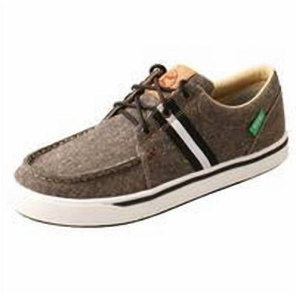 NEW TWISTED X men's hooey loper eco sneaker in dust/black - Picture 1 of 4